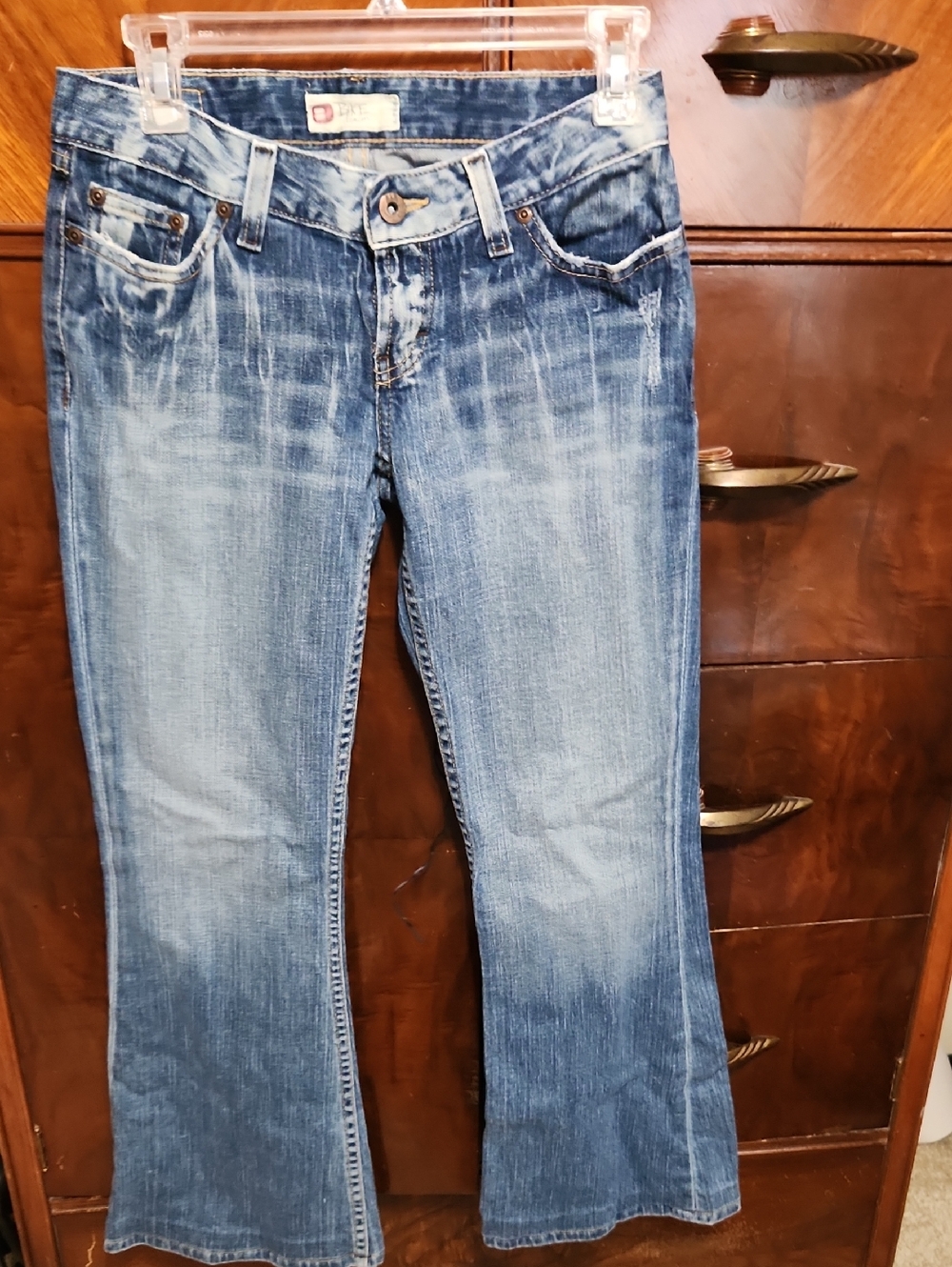 Women’s Light Wash Flare Jeans - Classic Blue